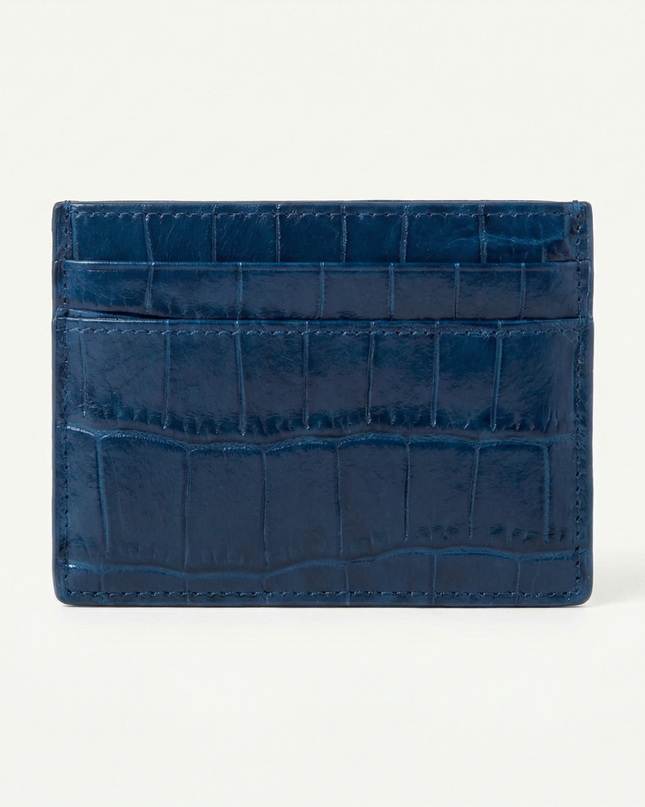CROCODILE LEATHER WALLET