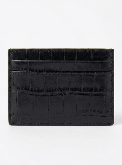 CROCODILE LEATHER WALLET