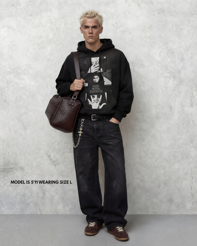 WASHED BAGGY JEANS