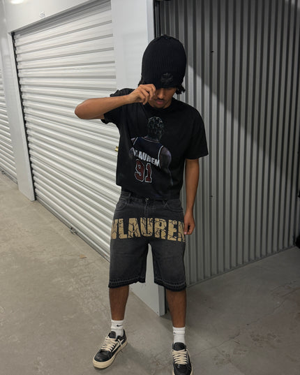VLAUREN DENIM JORTS