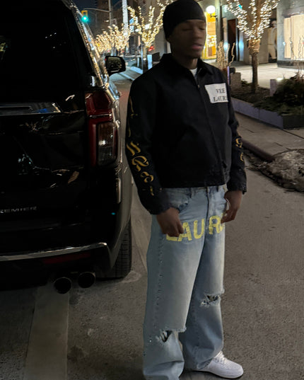 VLAUREN BAGGY DENIM JEANS