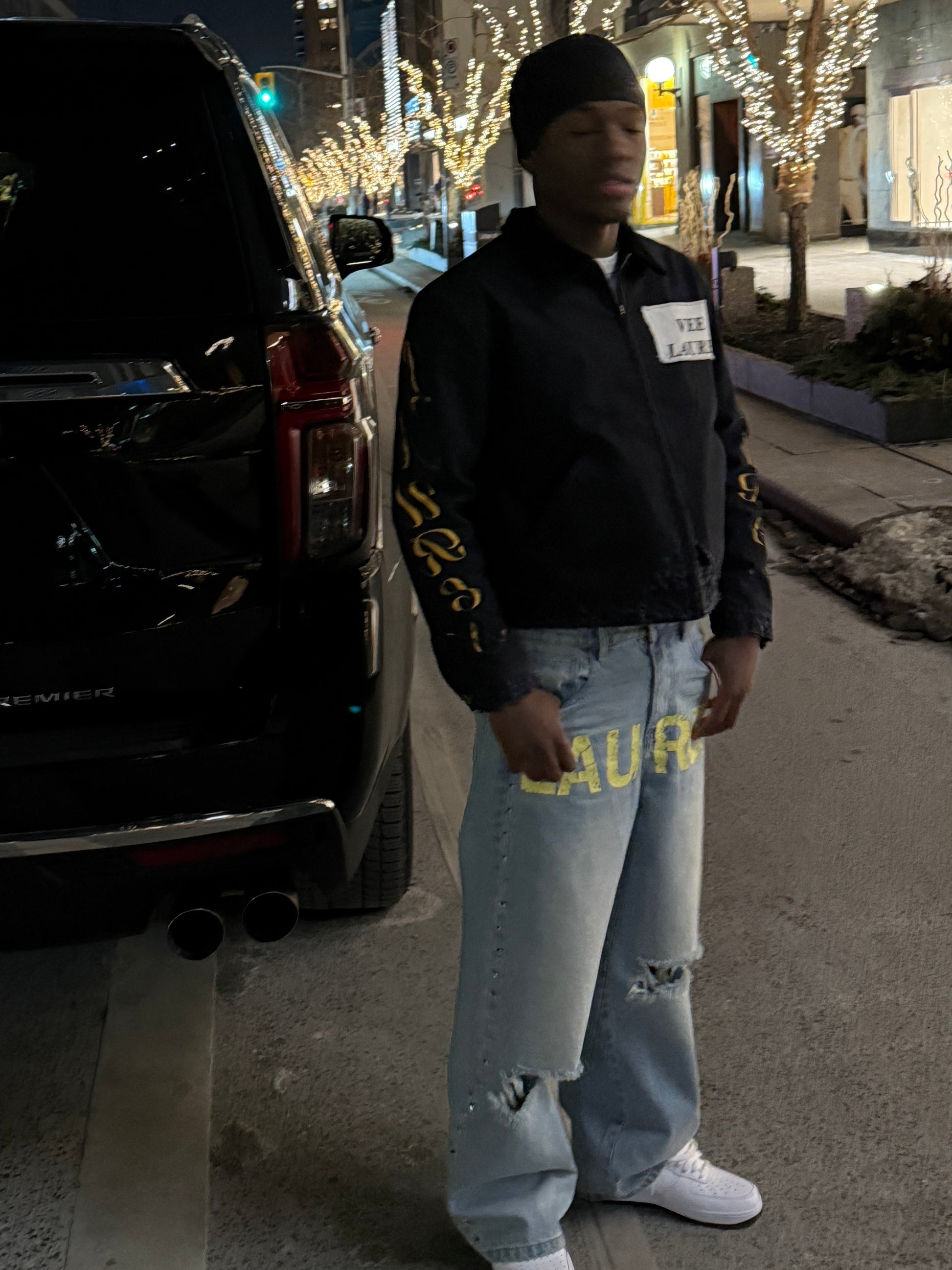 VLAUREN BAGGY DENIM JEANS