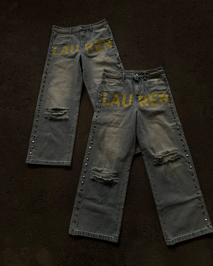 VLAUREN BAGGY DENIM JEANS