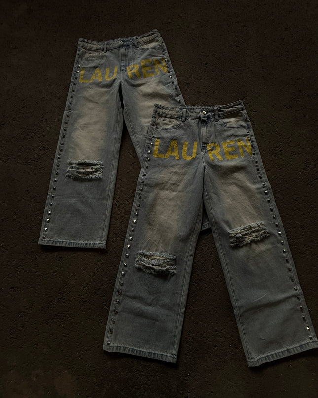 VLAUREN BAGGY DENIM JEANS