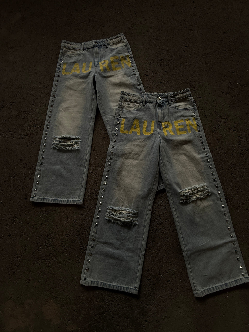 VLAUREN BAGGY DENIM JEANS