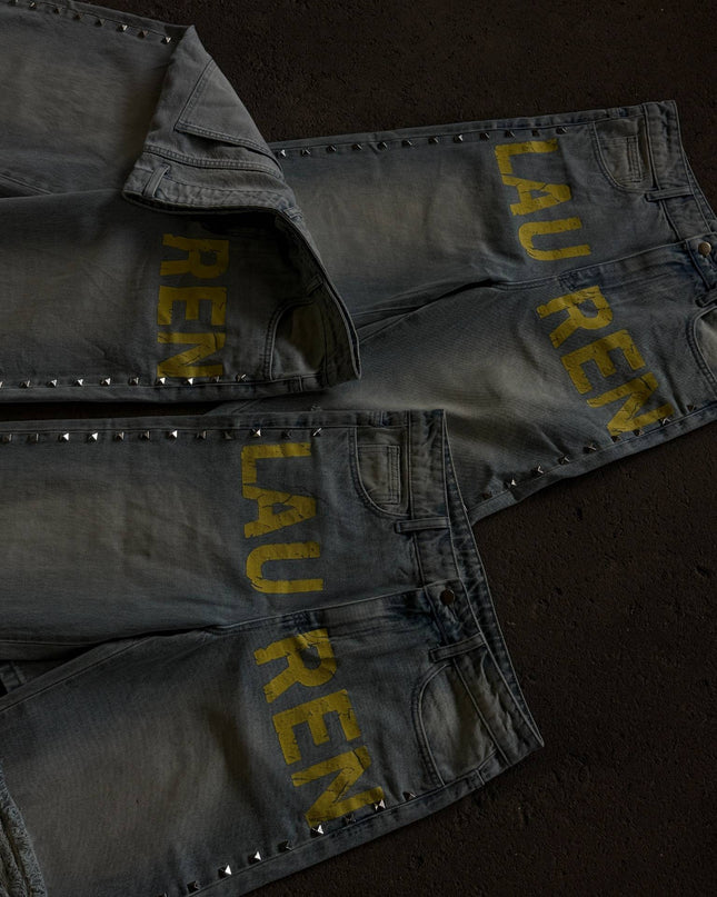 VLAUREN BAGGY DENIM JEANS