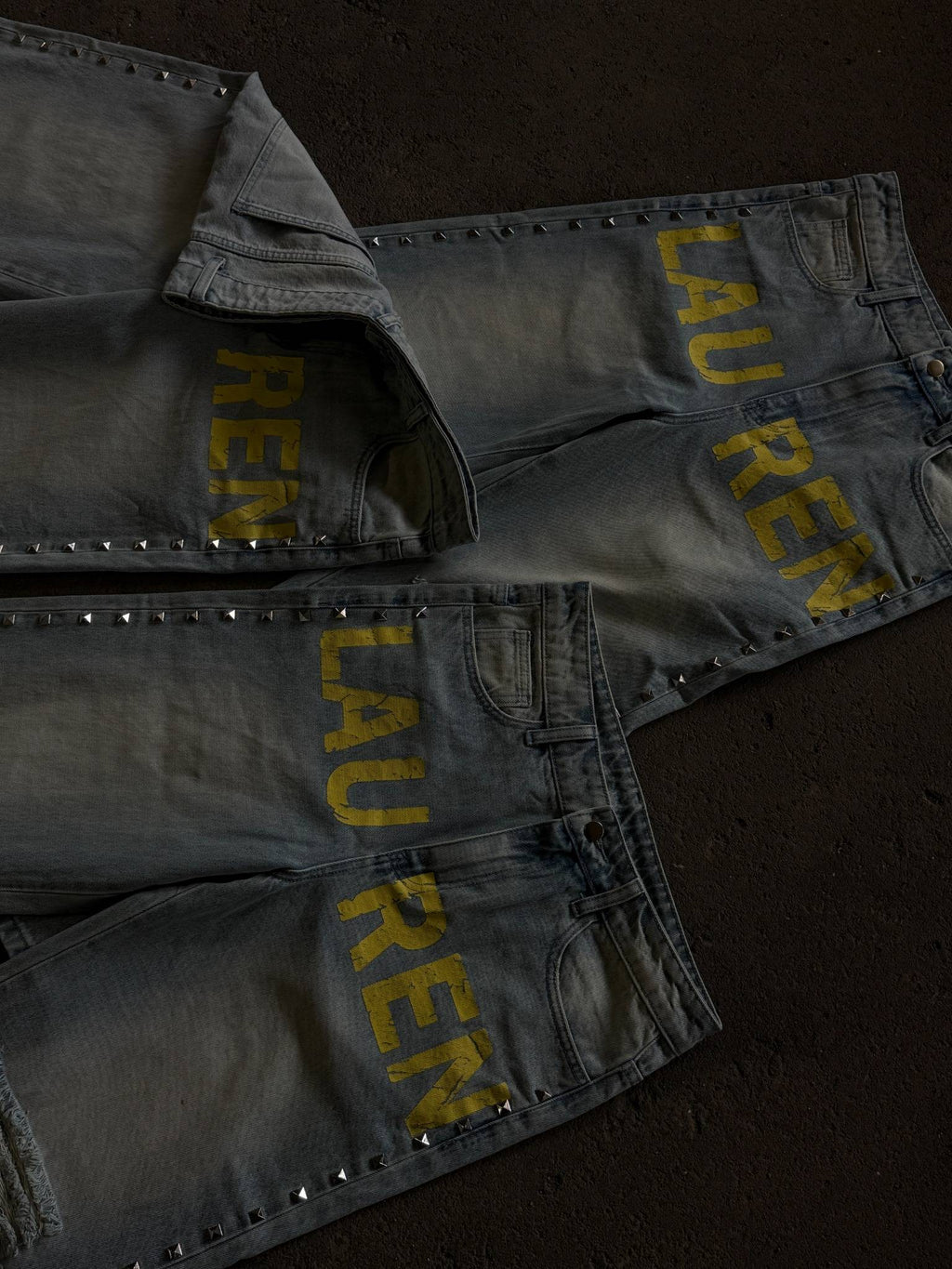 VLAUREN BAGGY DENIM JEANS