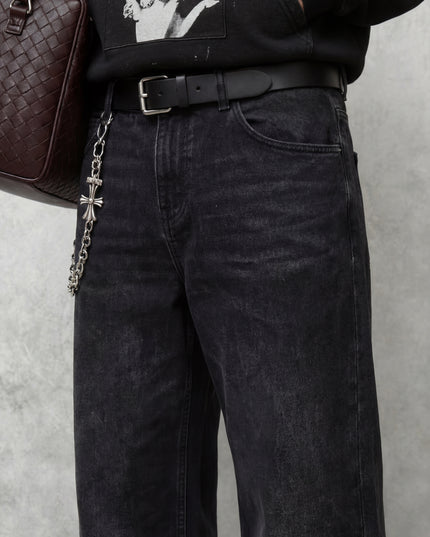 WASHED BAGGY JEANS